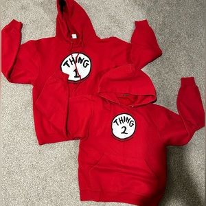 Dr Seuss Pullover Bundle Thing 1 & Thing 2